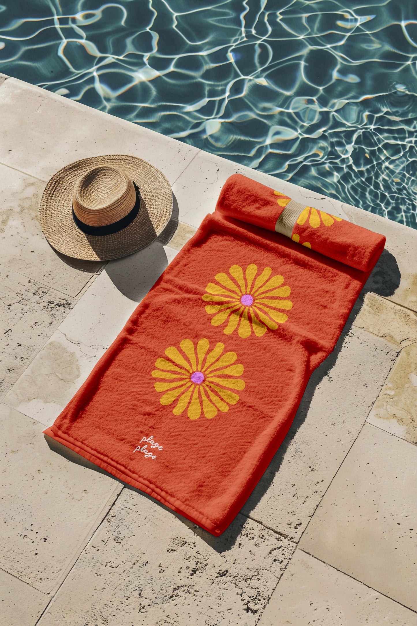 Serviette Plage Plage | Tournesol