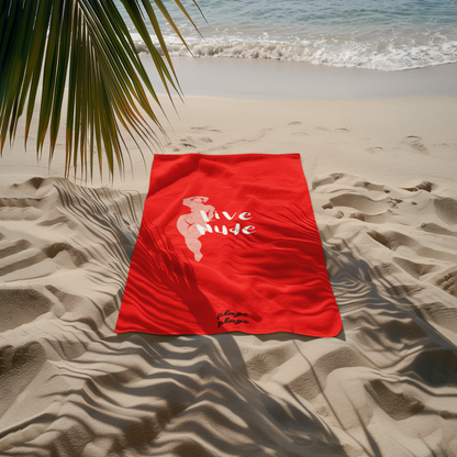 Serviette Plage Plage | Live nude