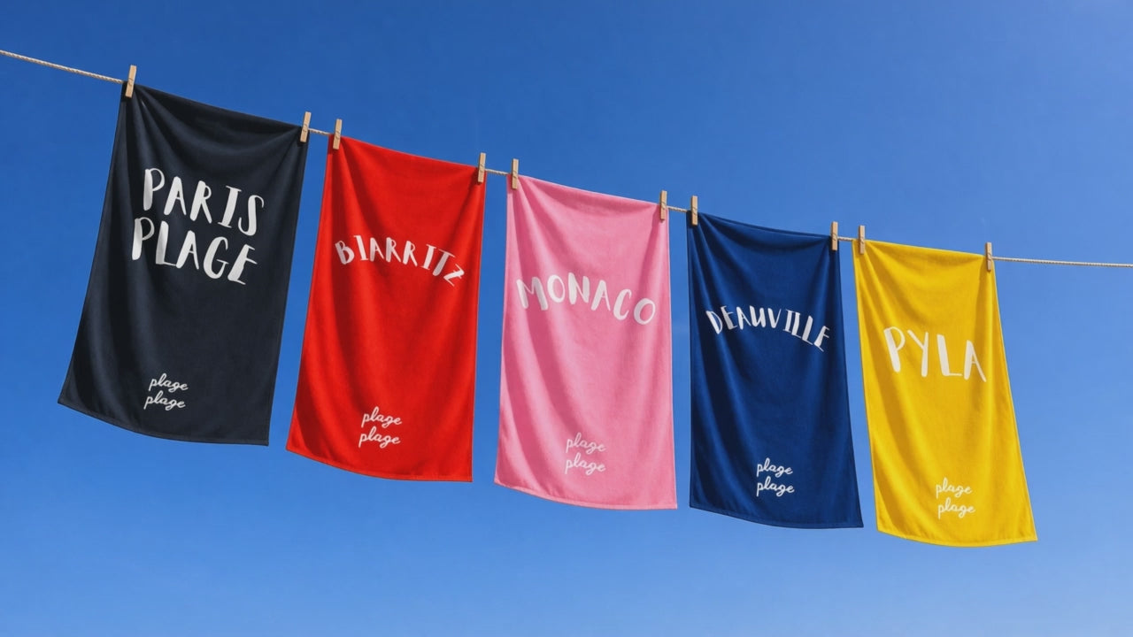 Charger la vidéo : Serviettes de plage