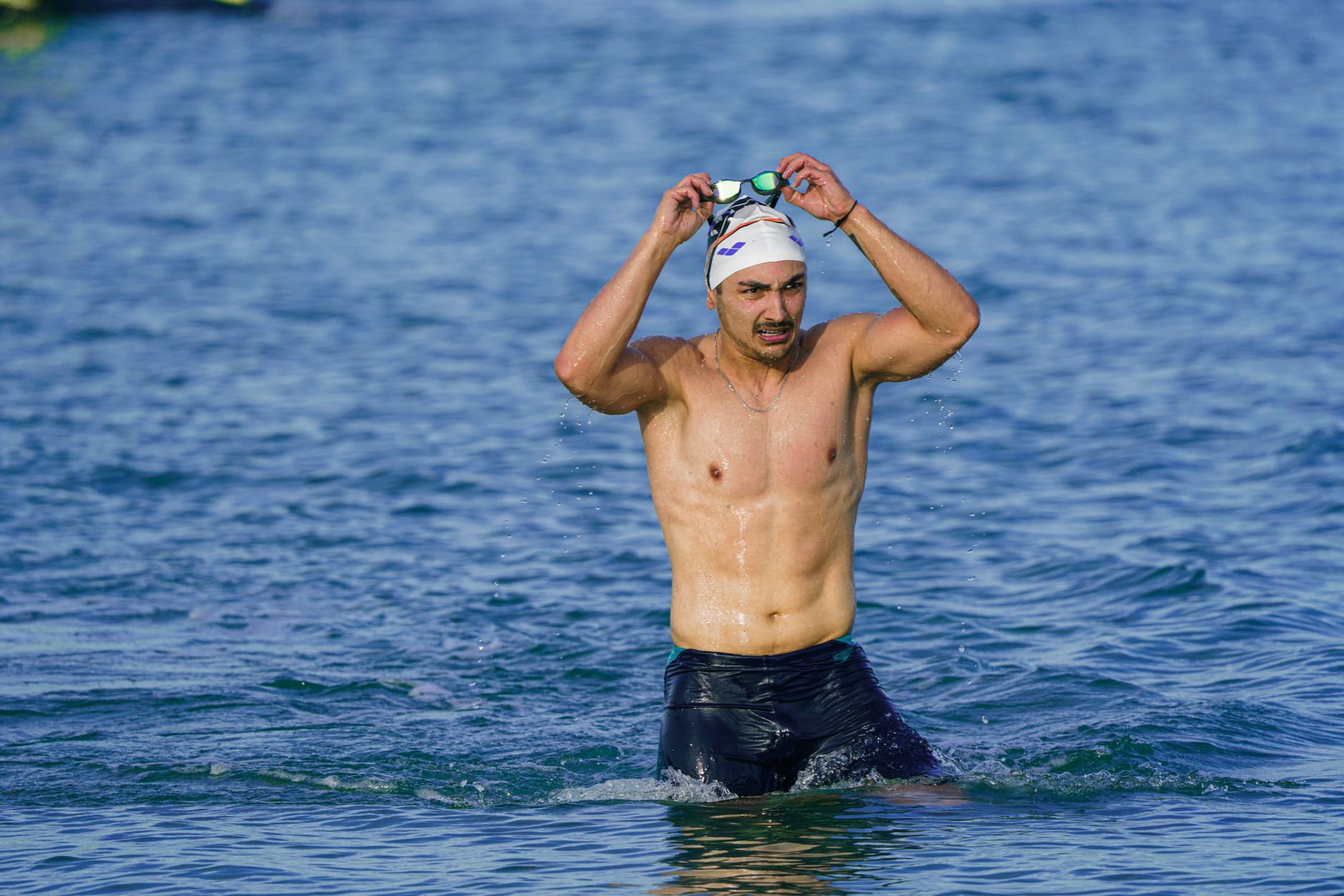 Morgat : les nageurs en eau libre s&rsquo;approprient la baie